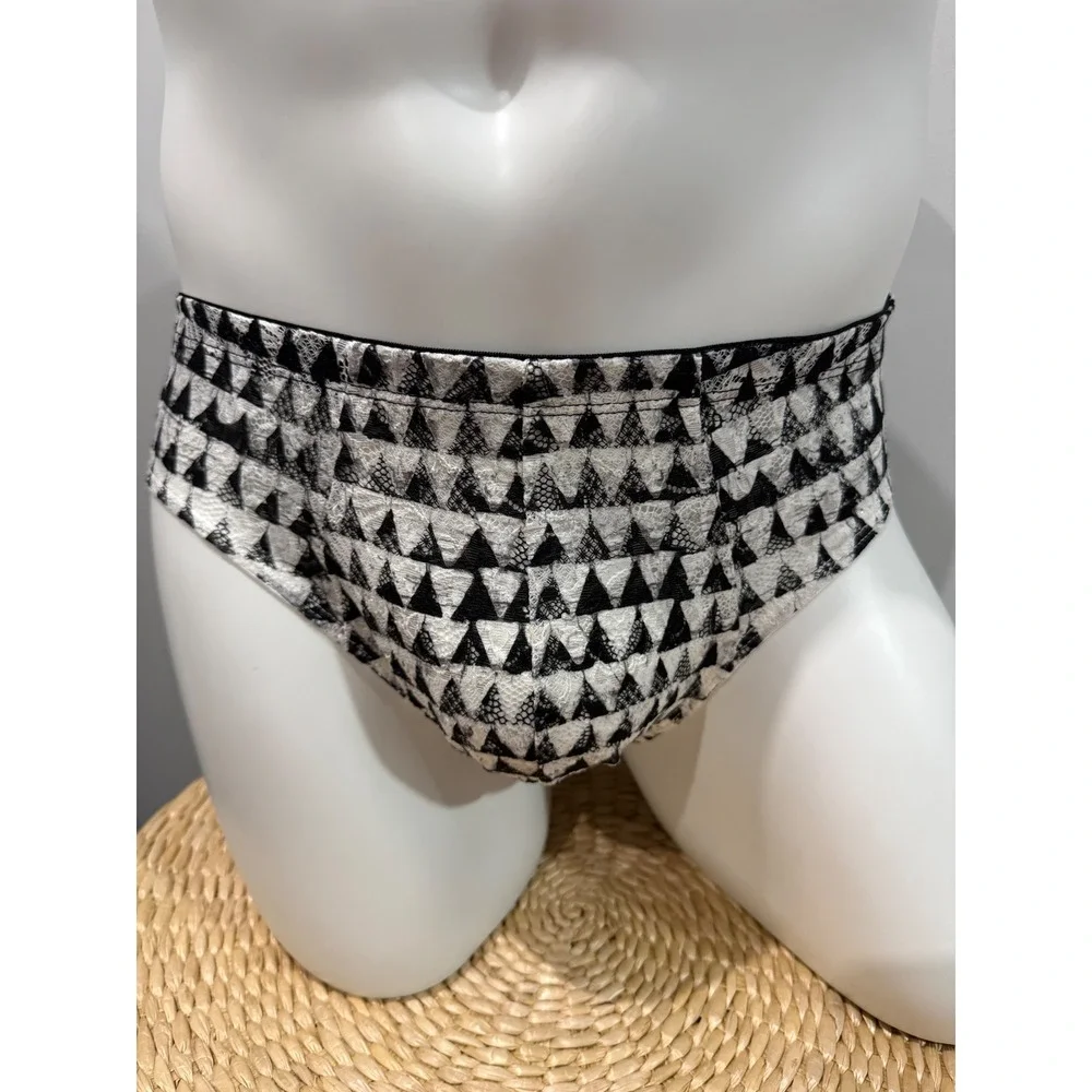 Cosabella Never Say Never Printed Comfort Micro Brief Jazzy Jeff Size M